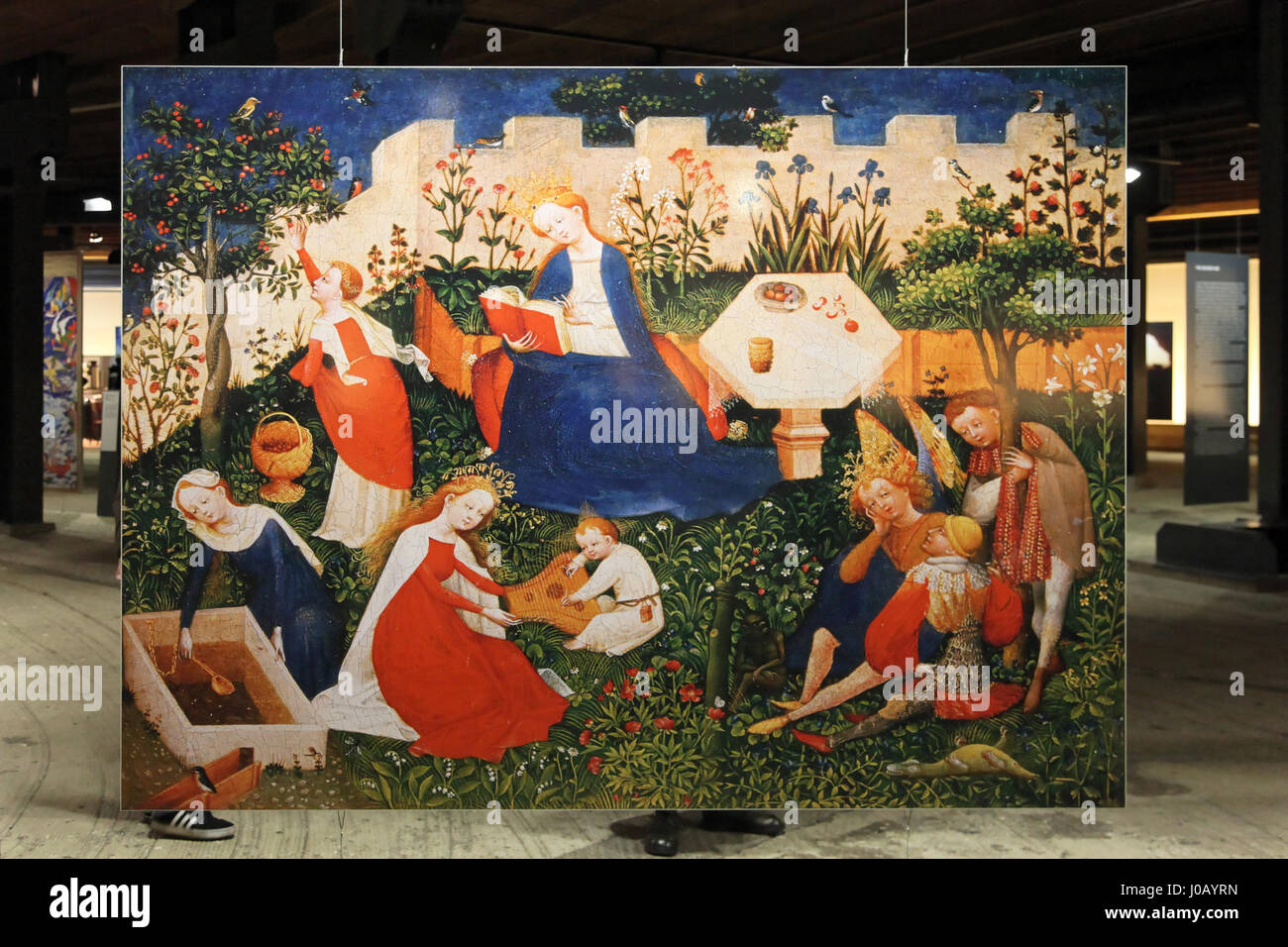 Upper Rhenish Master This artwork by the Upper Rhenish Master titled 'Der schöne Schein ...