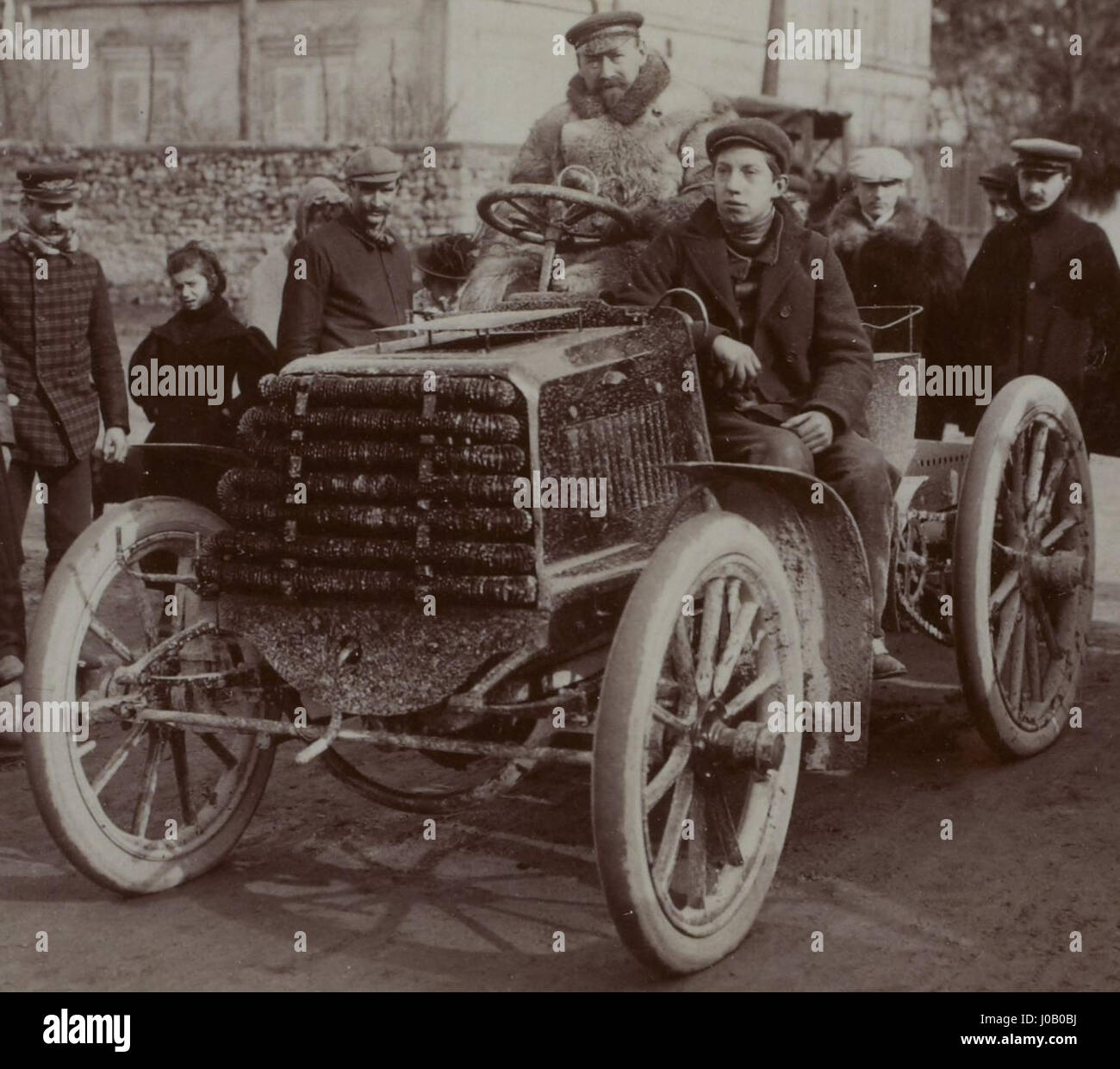 Léonce Girardot’s victory in the 1900 Catalog Race on his Panhard marks ...