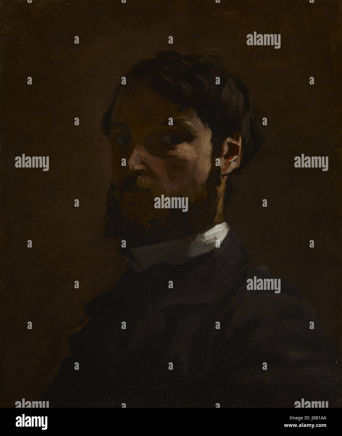 ‘Self-Portrait’ by Jean-Frédéric Bazille, painted in 1862, captures the ...