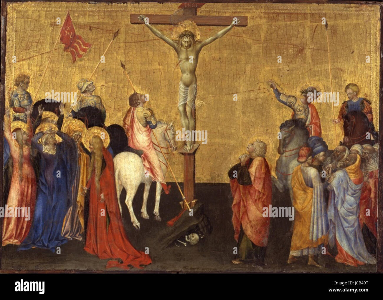 Giovanni di Paolo’s ‘Crucifixion’ portrays the biblical scene of Christ ...