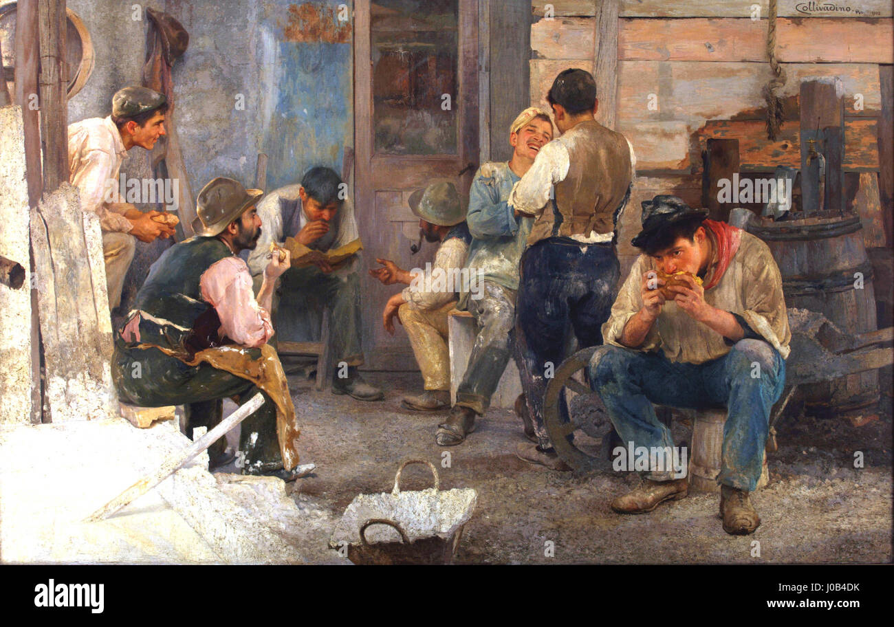 Vibrant depiction of daily routines hi-res stock photography and images ...