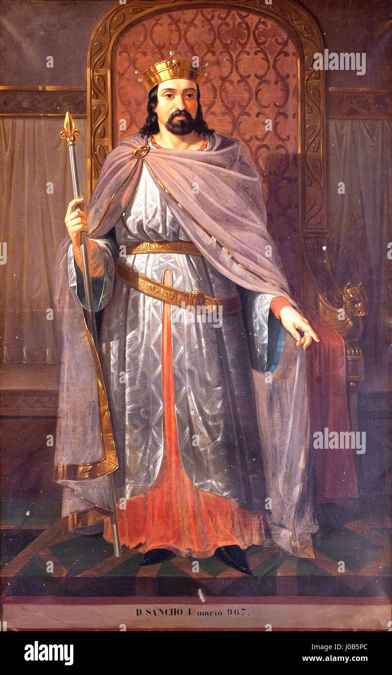 Sancho I de León (Museo del Prado Stock Photo Alamy