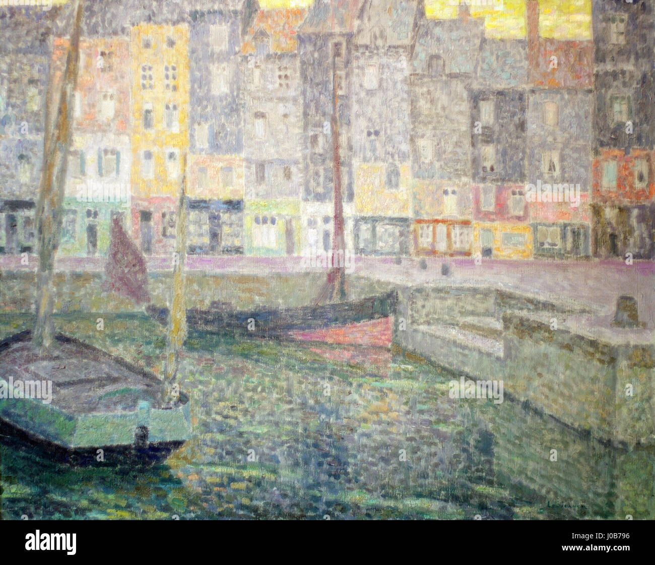 Le Quai Sainte Catherine à Honfleur Pier Saint Catherine in Honfleur