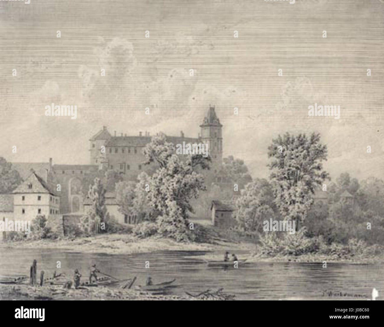 Bedřich Wachsmann - Kresba tuší na rastrovém papíře doplněná tužkou a Stock  Photo - Alamy