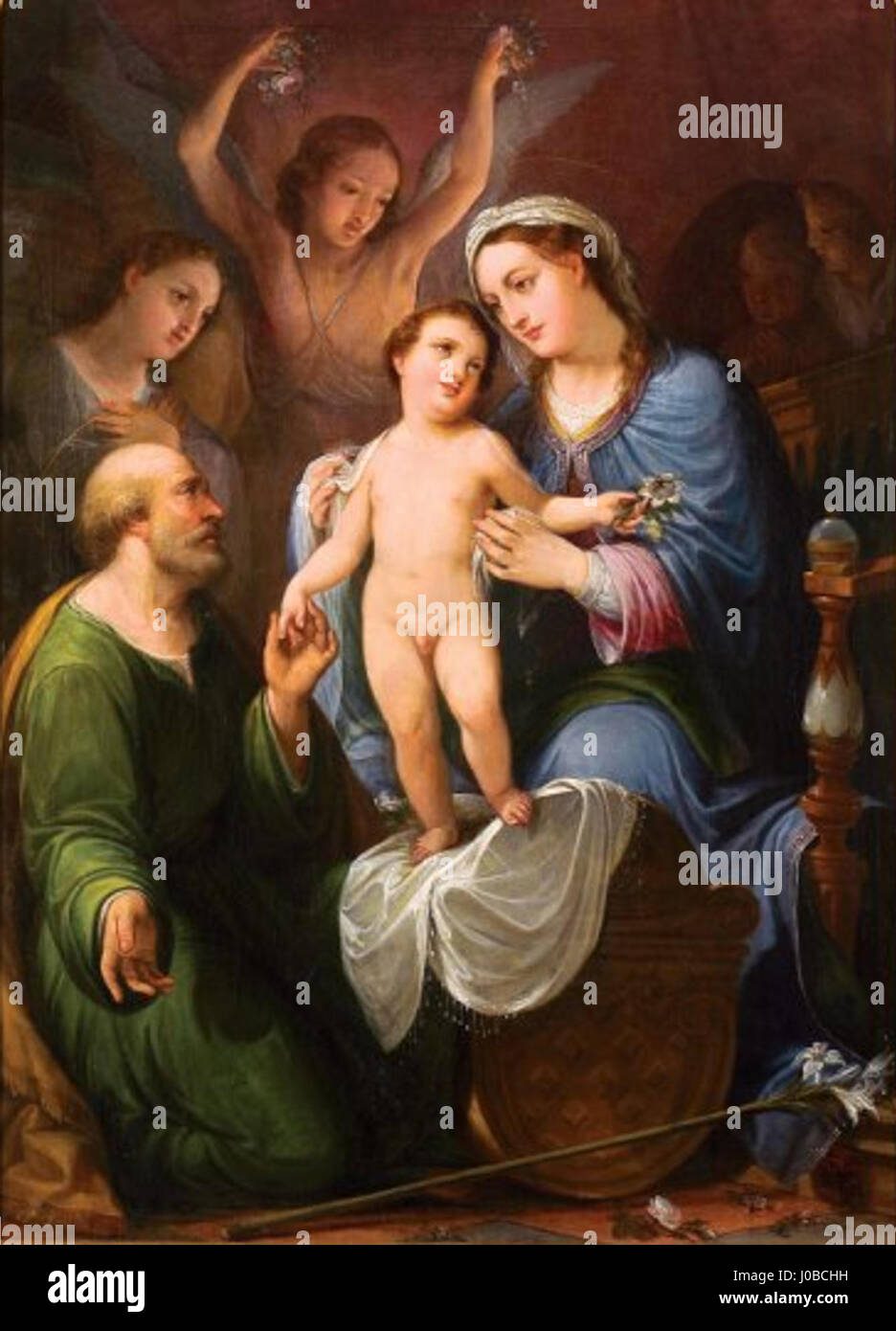 Sagrada Família (1873) António Manuel da Fonseca Stock Photo Alamy