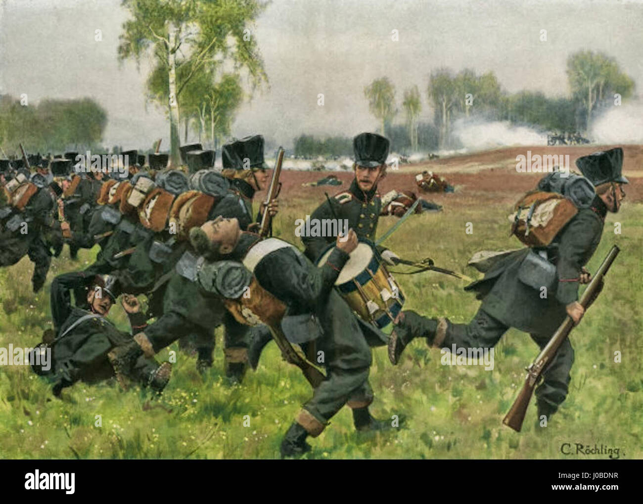 Carl Röchling Eleonore Prochaska Stock Photo