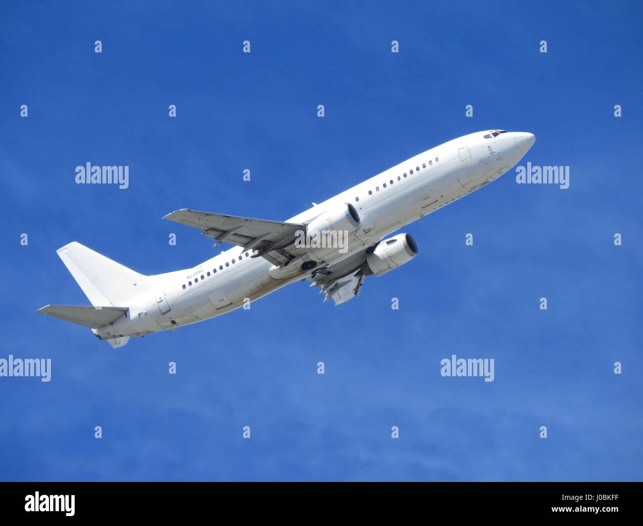 Sky King Boeing 737400 aircraft N238AG Stock Photo Alamy