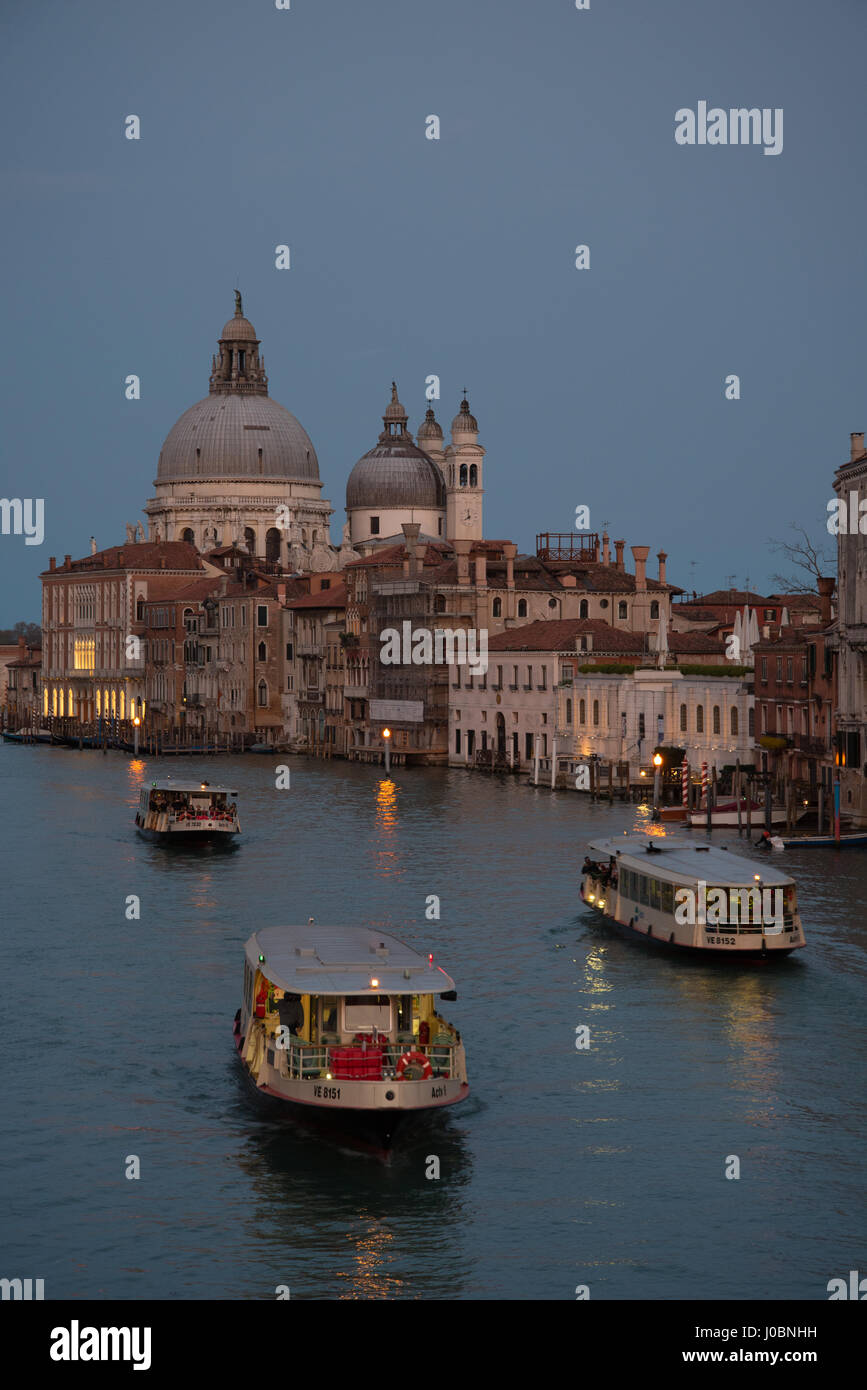 Venice Grand Canal in evening Stock Photo - Alamy