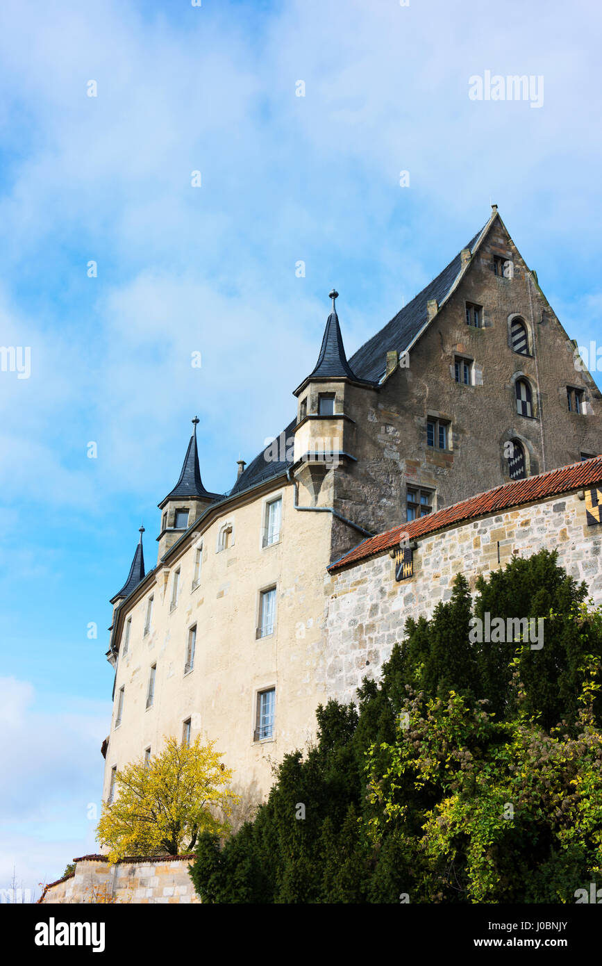 Exterior of Veste Coburg, one of Germany's largest castles. Stock Photo