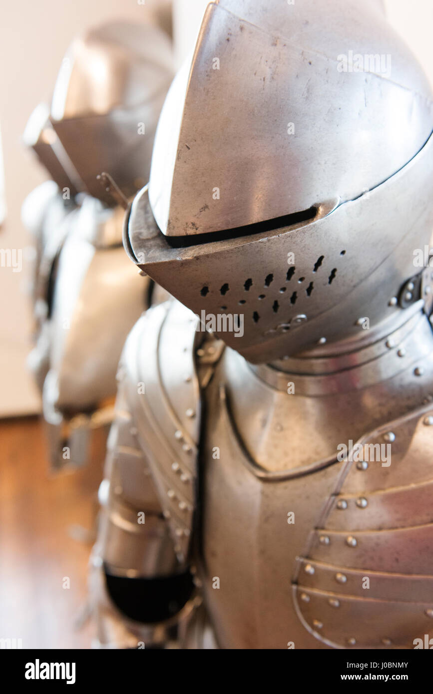 Suits Of Armour On Display In Veste Coburg One Of The Largest Castles suits-of-armour-on-display-in-veste-coburg-one-of-the-largest-castles