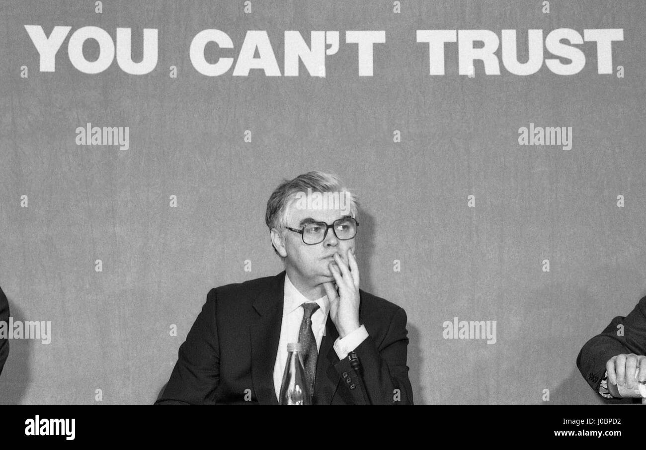 Rt. Hon. Norman Lamont, Chancellor of the Exchequer and Conservative