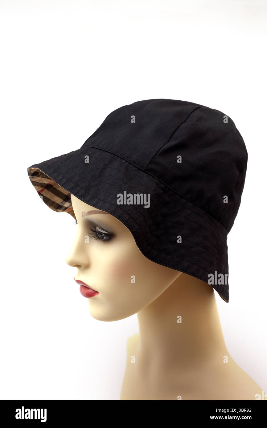Reversible Burberry's Bucket Hat Stock Photo Alamy