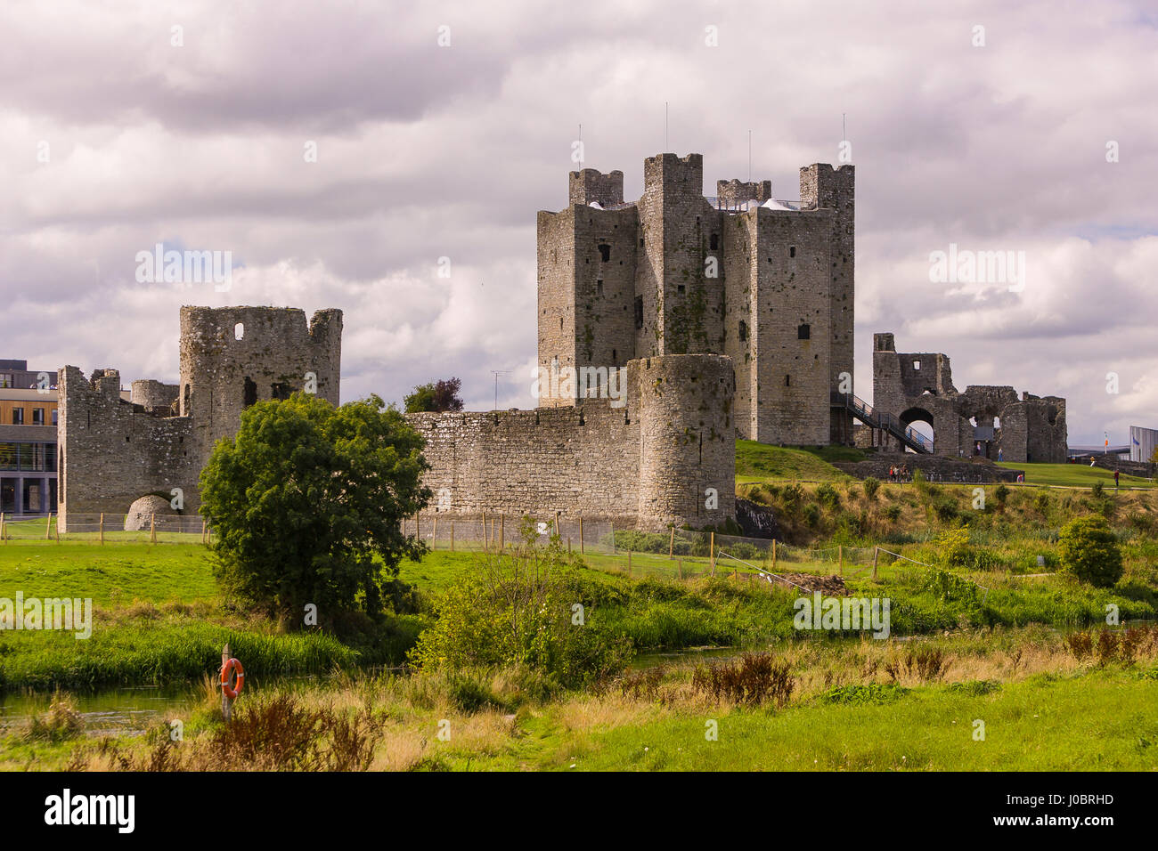 TRIM, COUNTY MEATH, IRELAND Trim Castle, built in the 1170s, an early