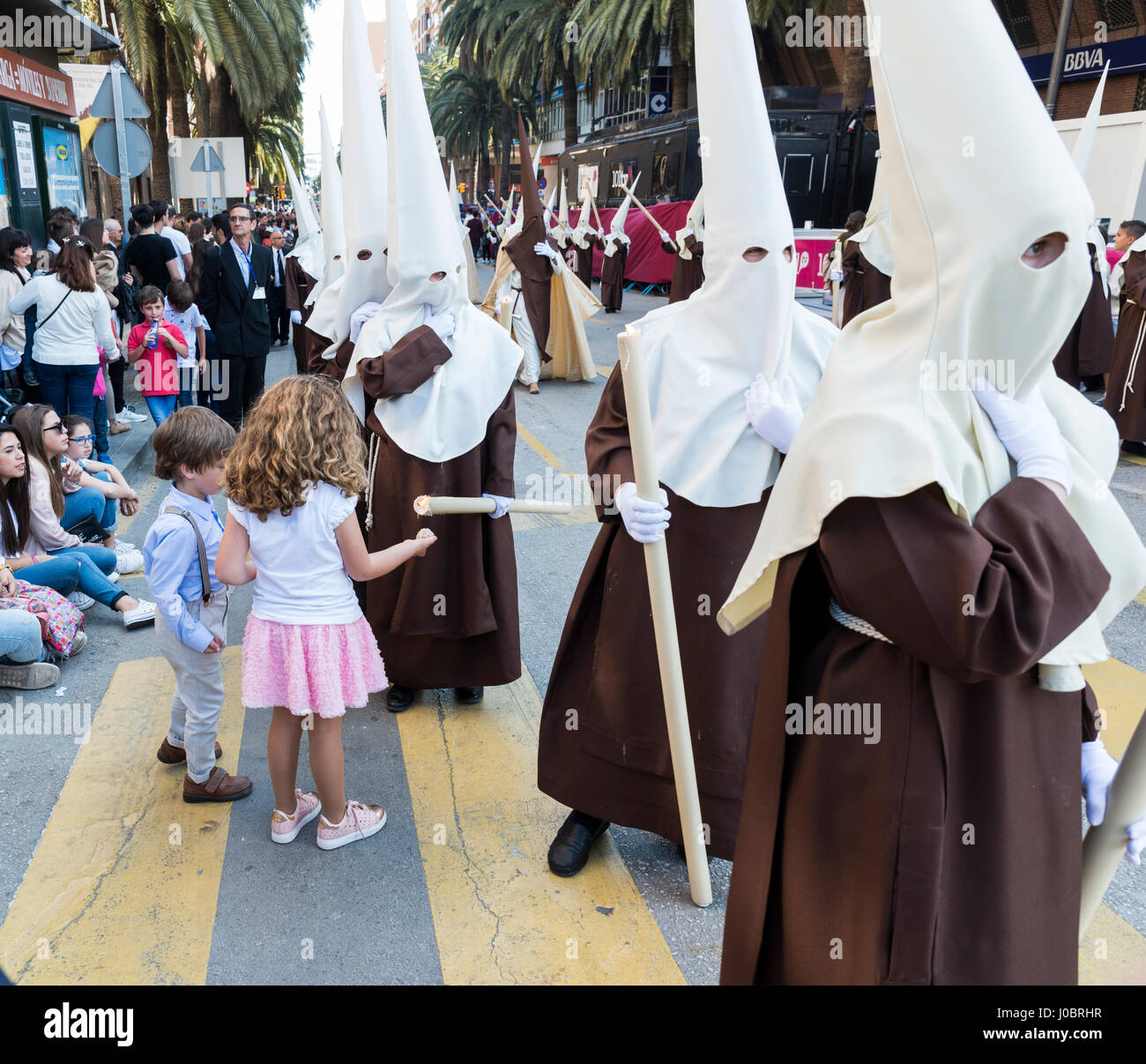 Spanish easter week in granada hi-res stock photography and images - Alamy