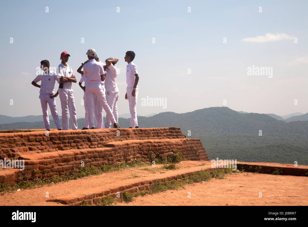 rock fortress sigiriya north central province sri lanka Stock Photo