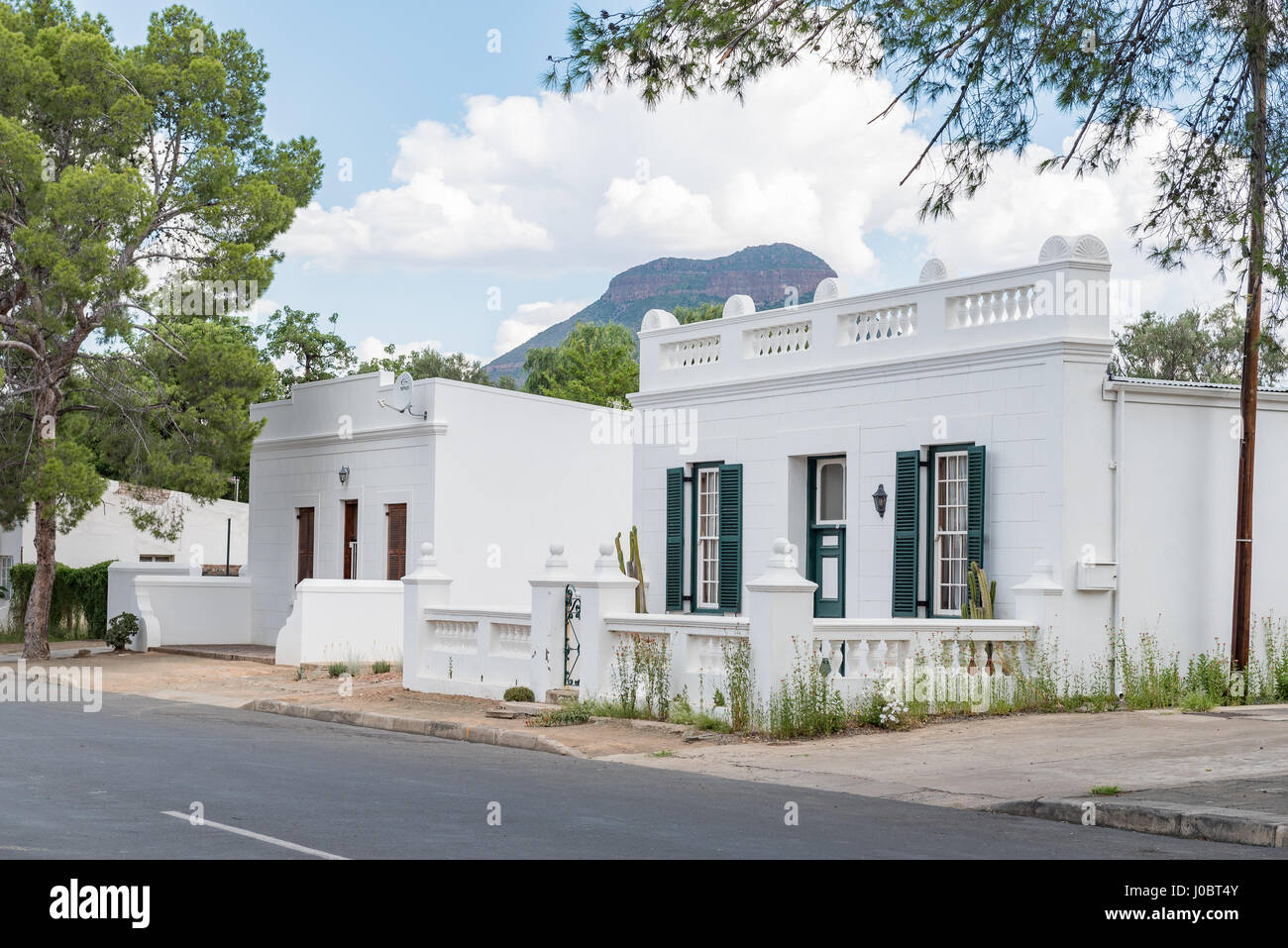 GRAAFF SOUTH AFRICA MARCH 22, 2017 Historic old houses in