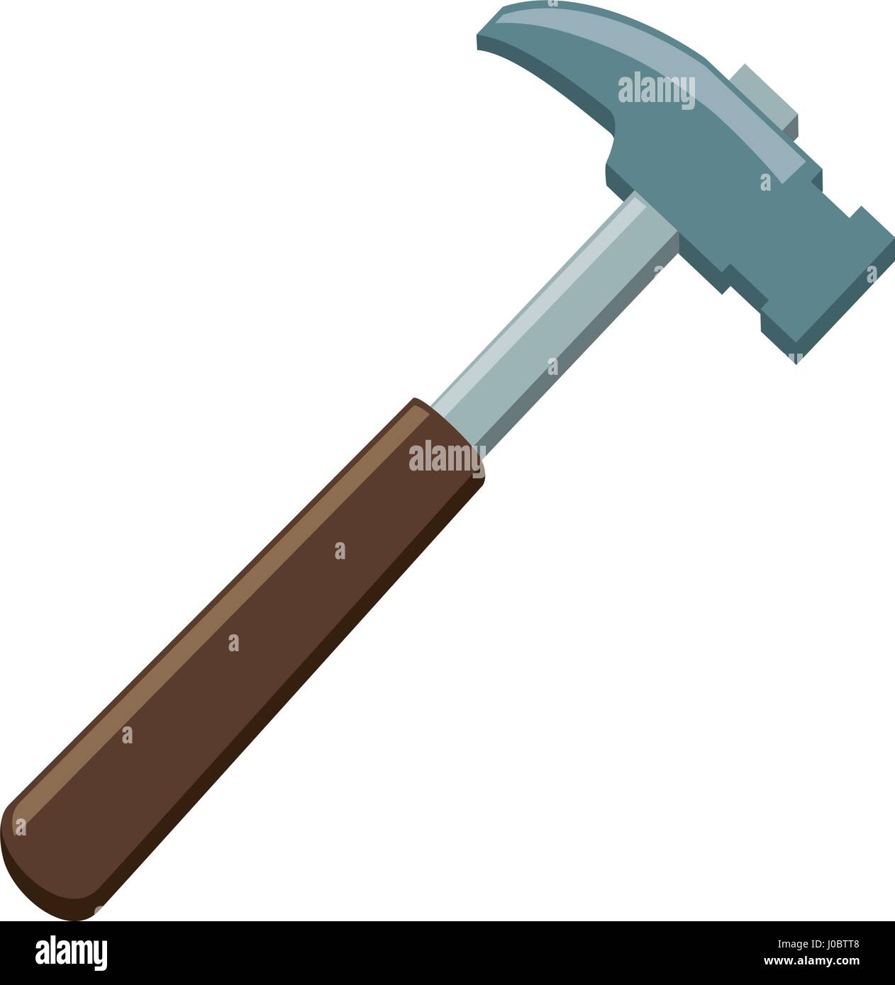 Hammer Construction tool equipment Stock Vector Image & Art - Alamy