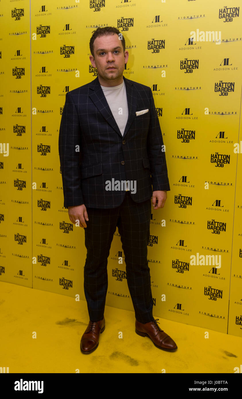 Jack Doolan attends the world premiere of The Hatton Garden Job at ...