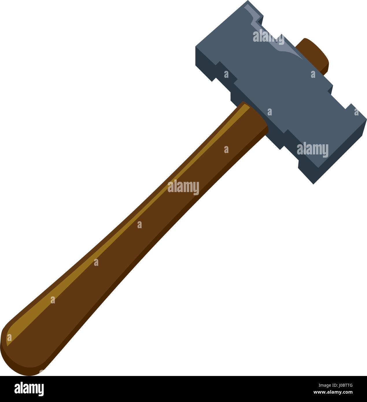 Hammer Construction tool equipment Stock Vector Image & Art - Alamy