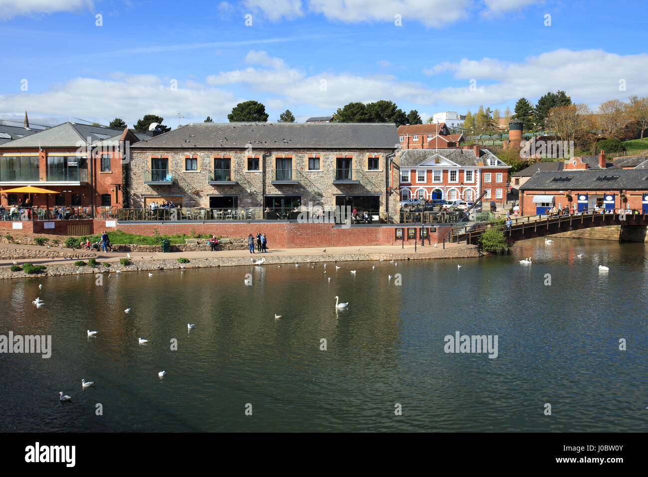 Exeter Quay, Devon, England, UK Stock Photo Alamy