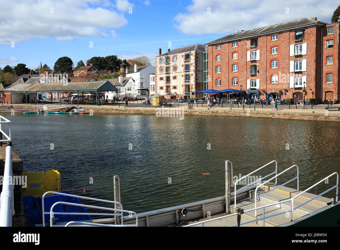 Exeter Quay, Devon, England, UK Stock Photo Alamy