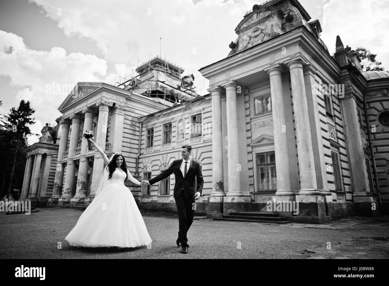 Old married couple portrait Black and White Stock Photos & Images - Alamy