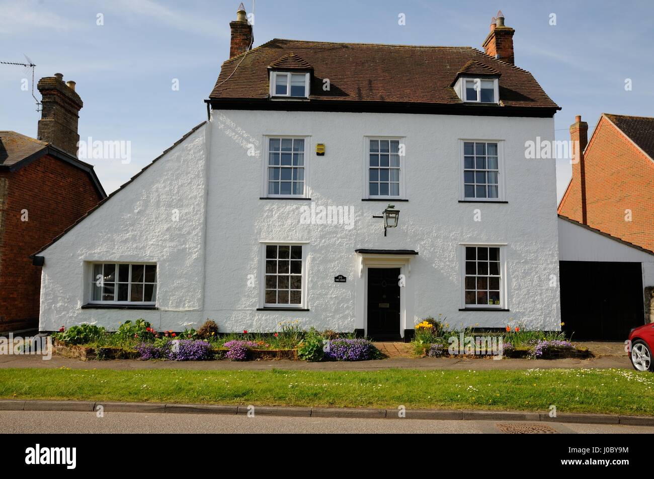 Swan House, Radwell Road, Milton Ernest, Bedfordshire Stock Photo Alamy