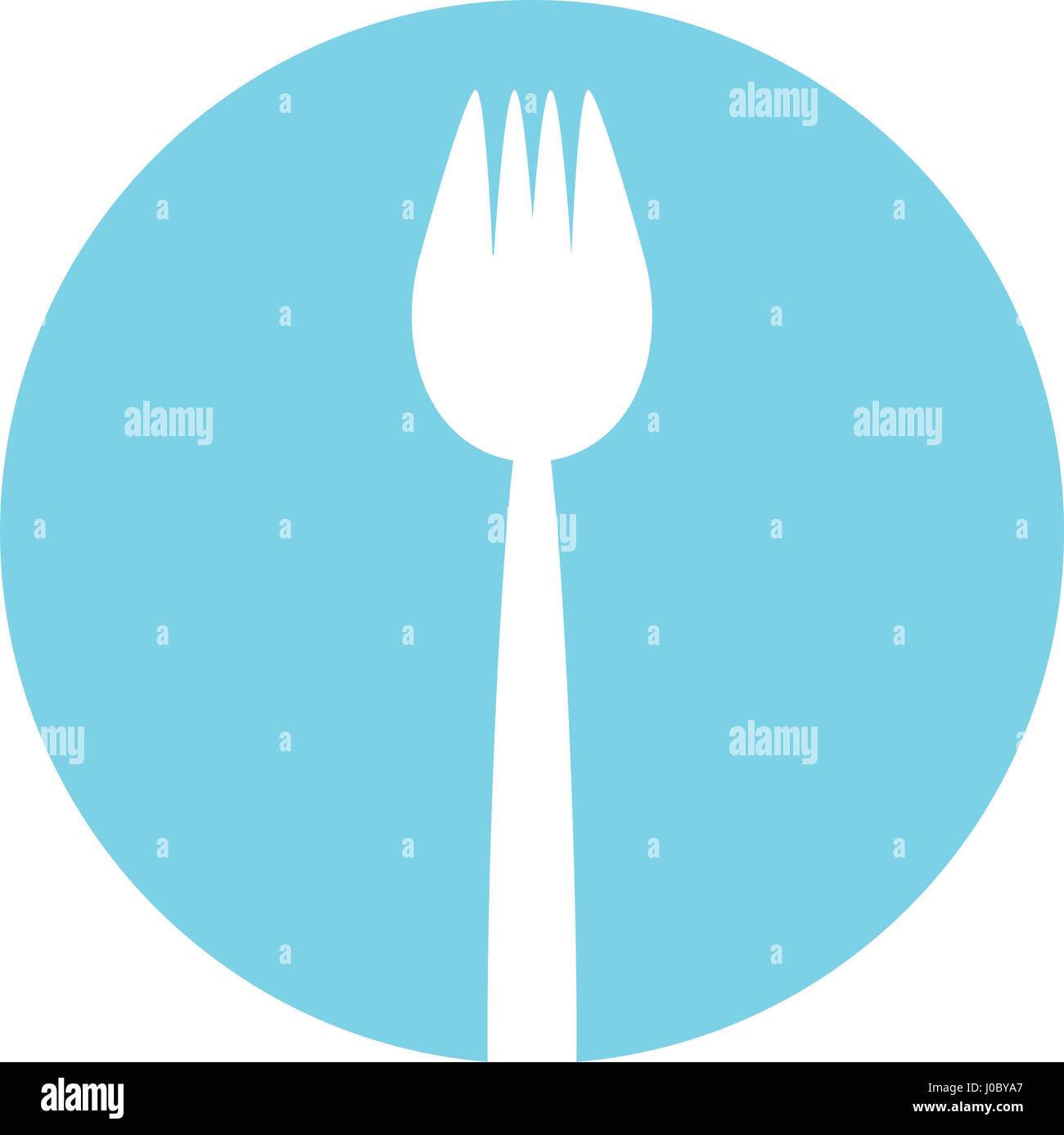 fork utensil picnic image Stock Vector Image & Art - Alamy