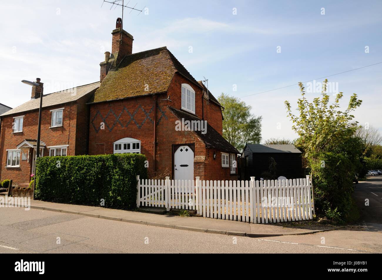 No 13, Radwell Road, Milton Ernest, Bedfordshire Stock Photo