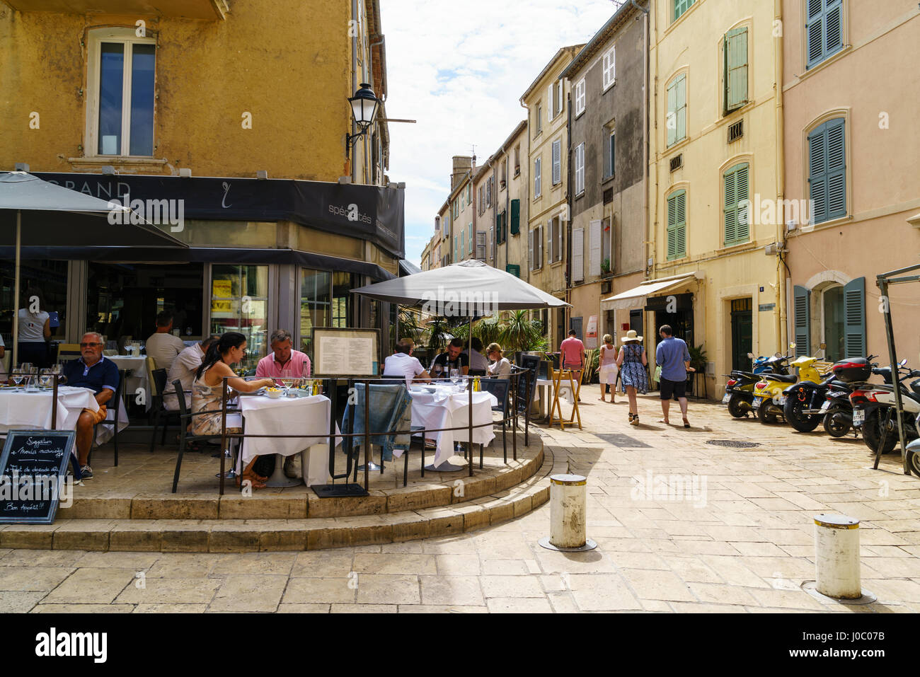 Saint-Tropez, Var, Cote d'Azur, Provence, France Stock Photo