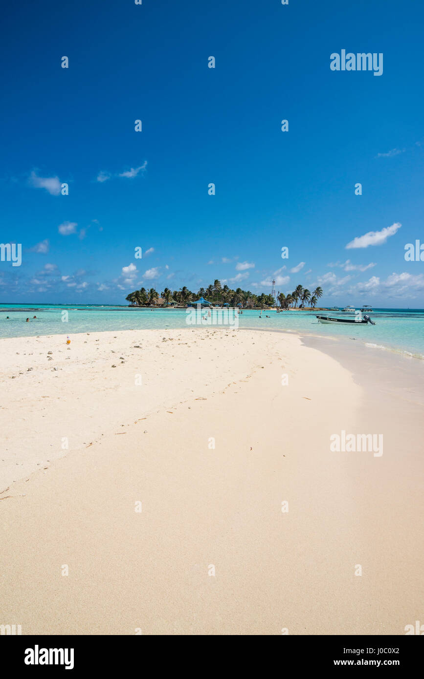 Beautiful island, El Acuario, San Andres, Caribbean Sea, Colombia Stock Photo