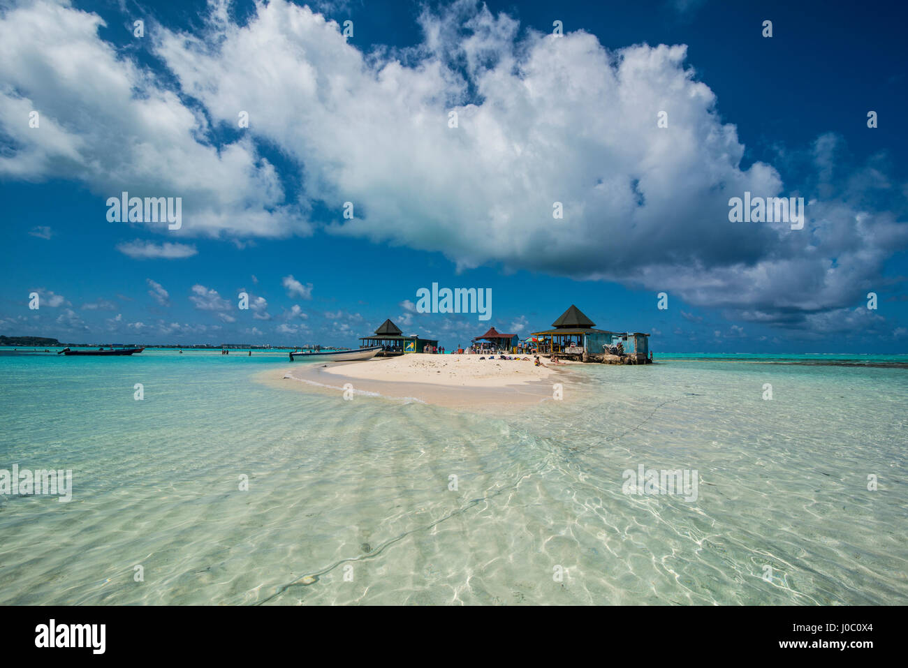 Beautiful island, El Acuario, San Andres, Caribbean Sea, Colombia Stock Photo