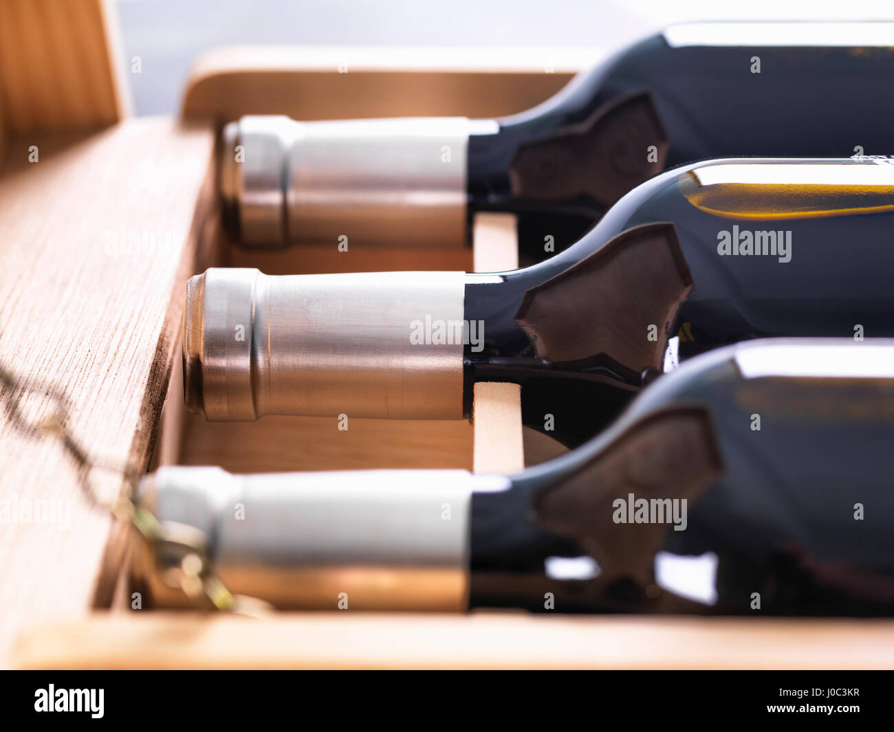Wine Investment, case of vintage fine wines Stock Photo Alamy