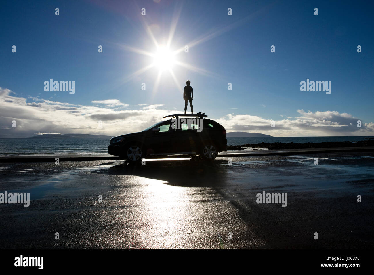 Car on top of car hires stock photography and images Alamy