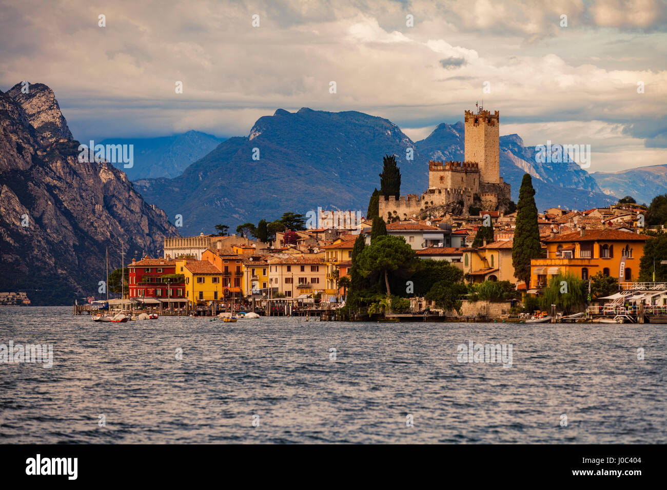 Malcesine, Lake Garda,  Italy Stock Photo
