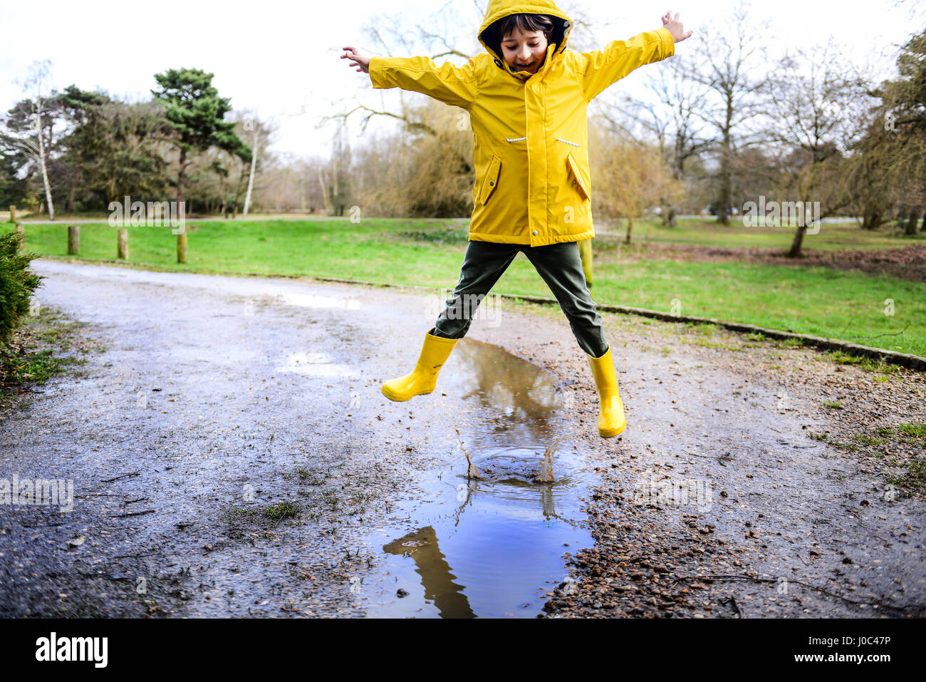 Jumping in Puddles