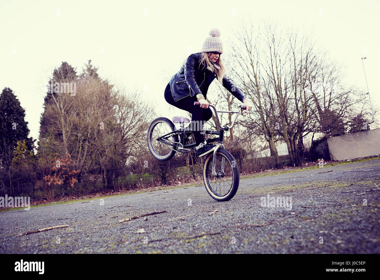 Bmx rider woman hires stock photography and images Alamy