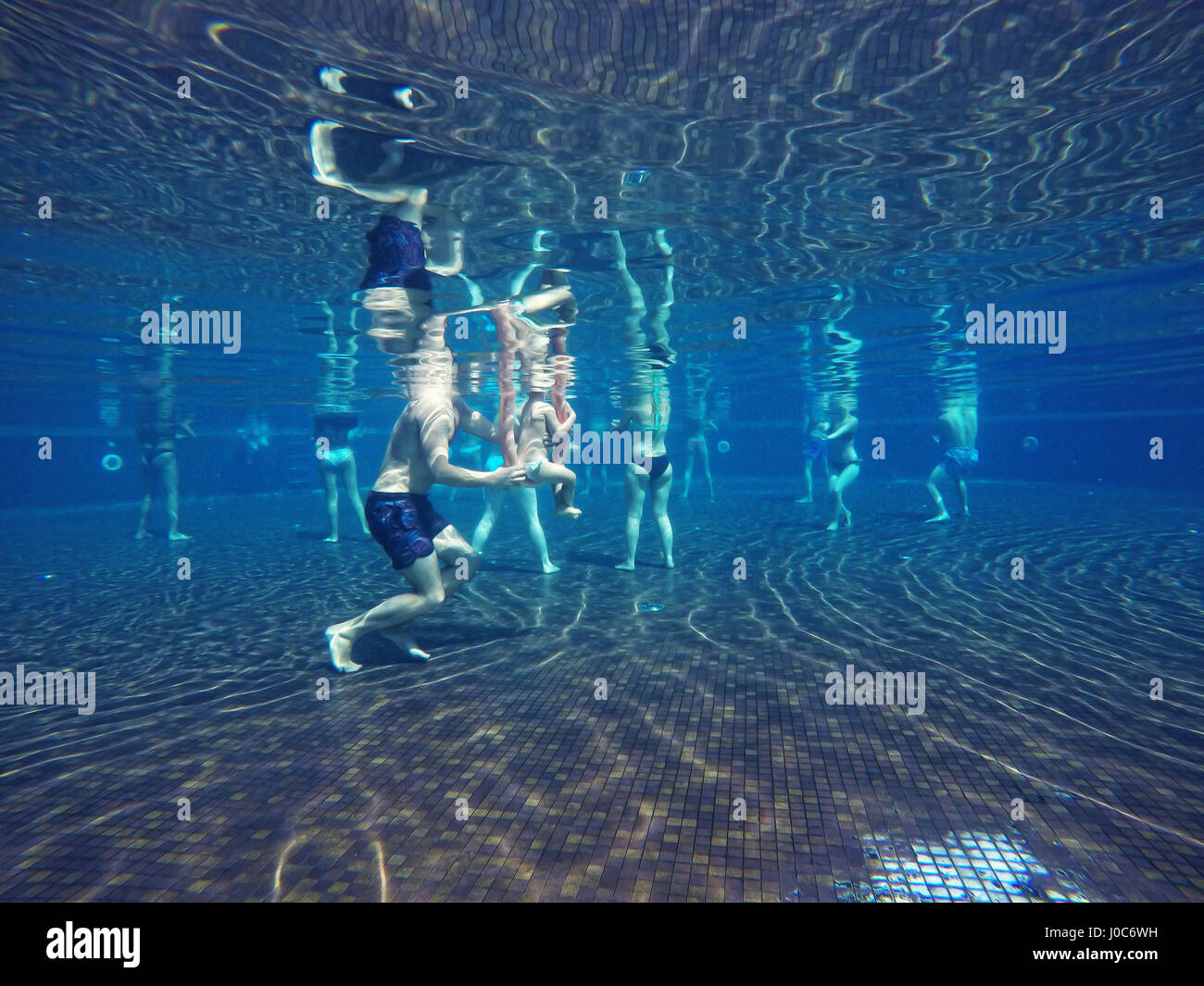 Underwater gymnastics hires stock photography and images Alamy