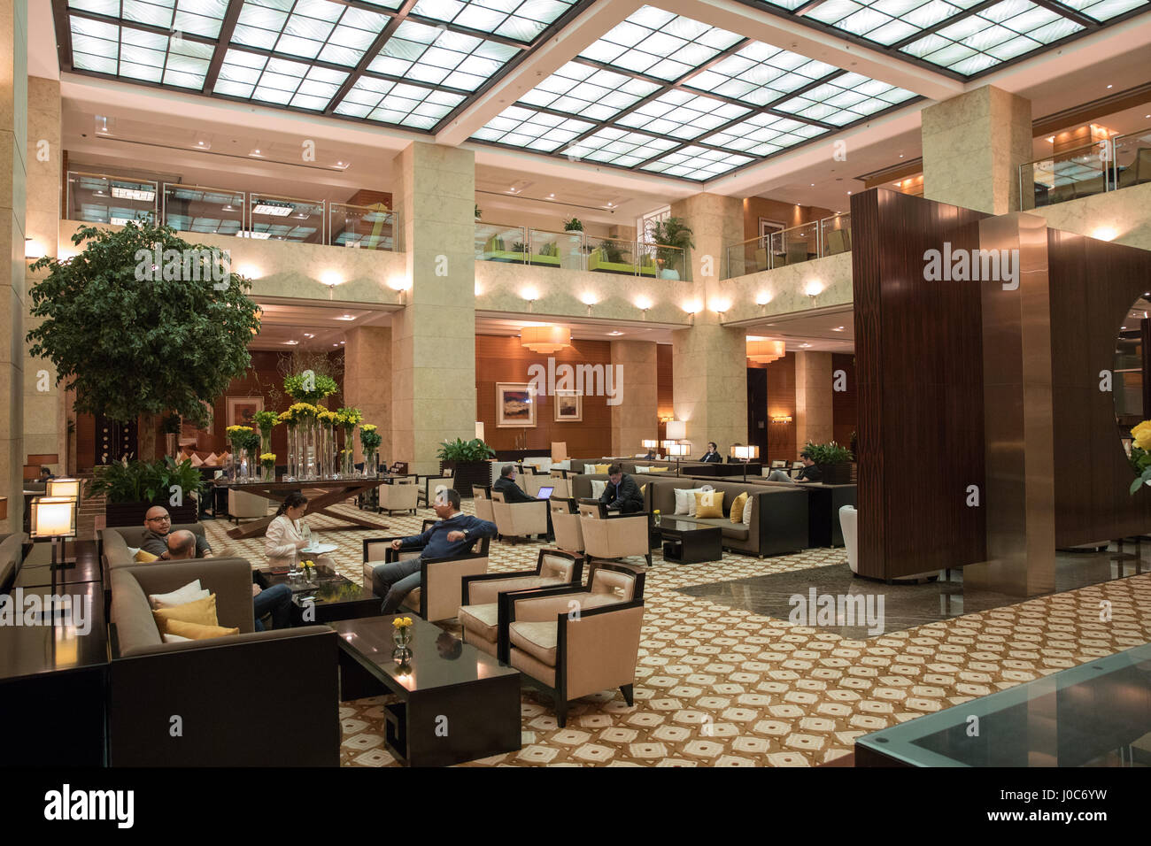 The Dubai Marriott Harbour Hotel Stock Photo - Alamy