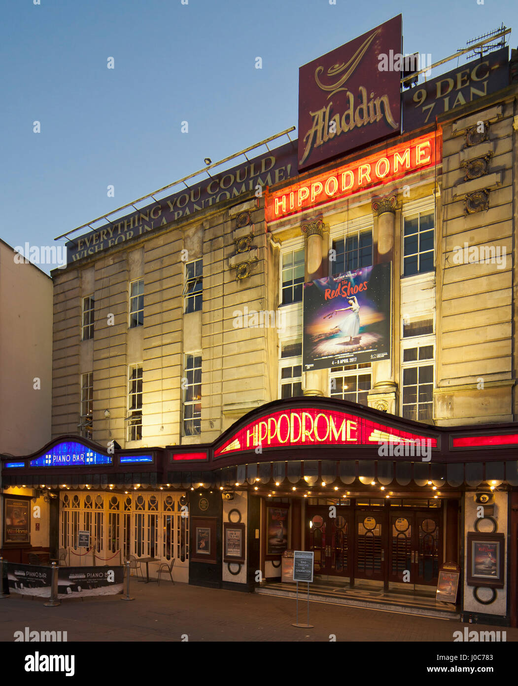 The Bristol Hippodrome theatre. Stock Photo