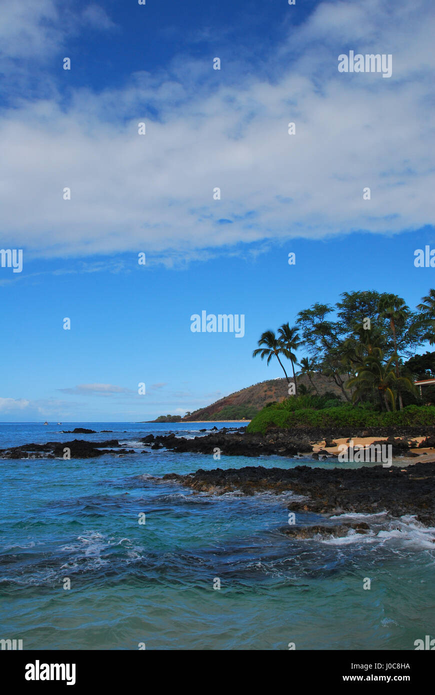 Secret Beach on Maui Stock Photo - Alamy