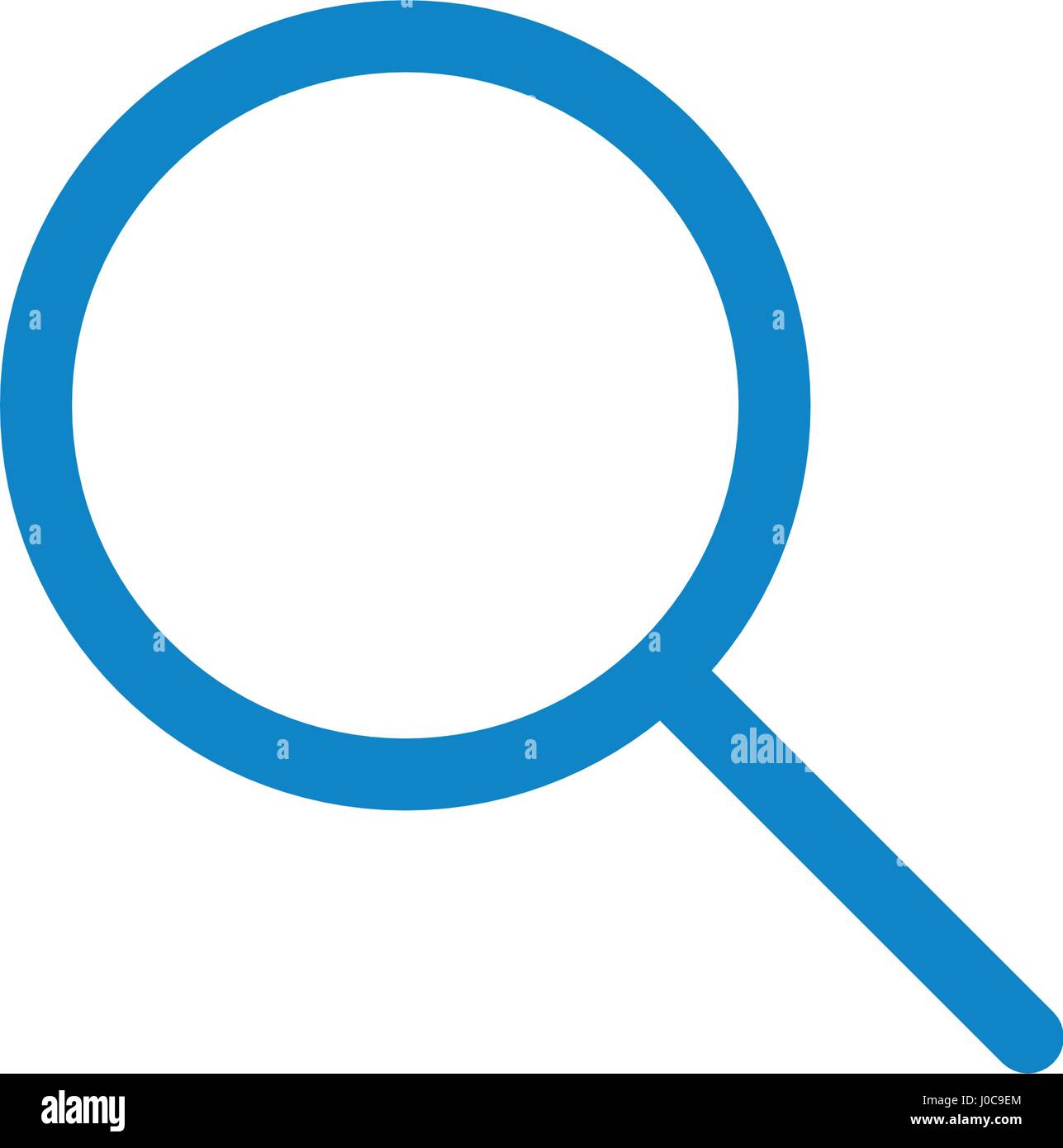 Magnifying glass minimal line Stock Vector Images - Alamy