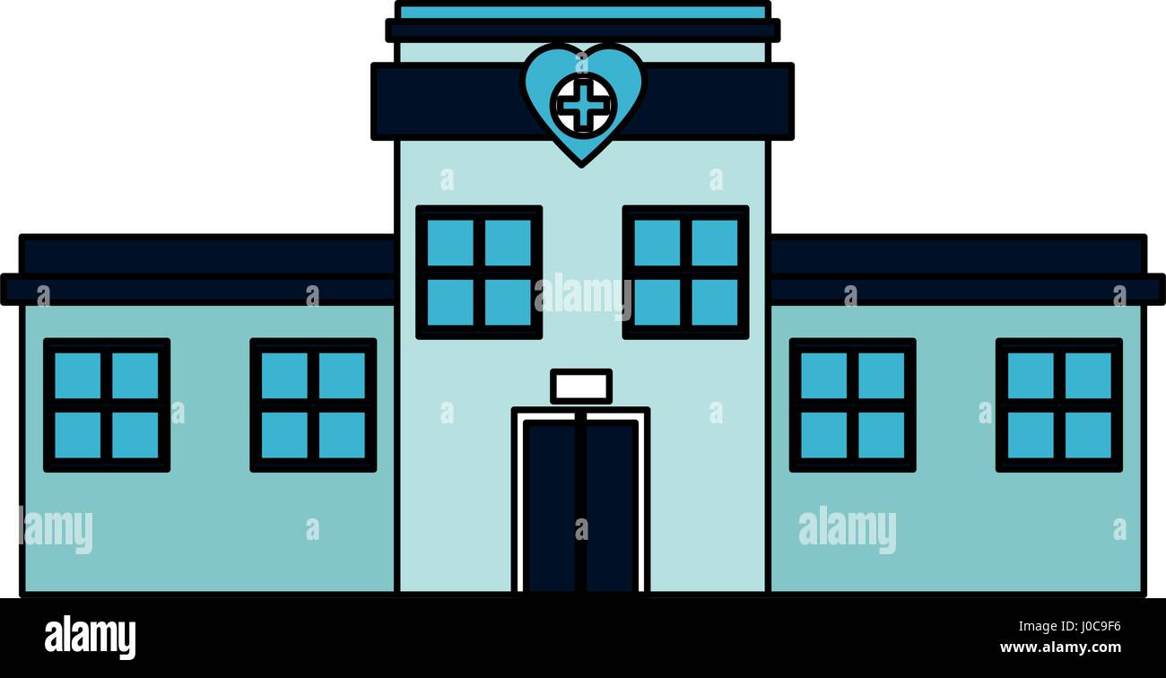 hospital building icon image Stock Vector Image & Art - Alamy