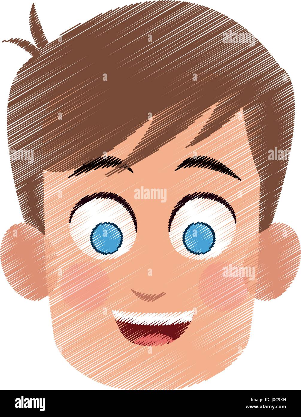 happy young boy icon image Stock Vector Image & Art - Alamy