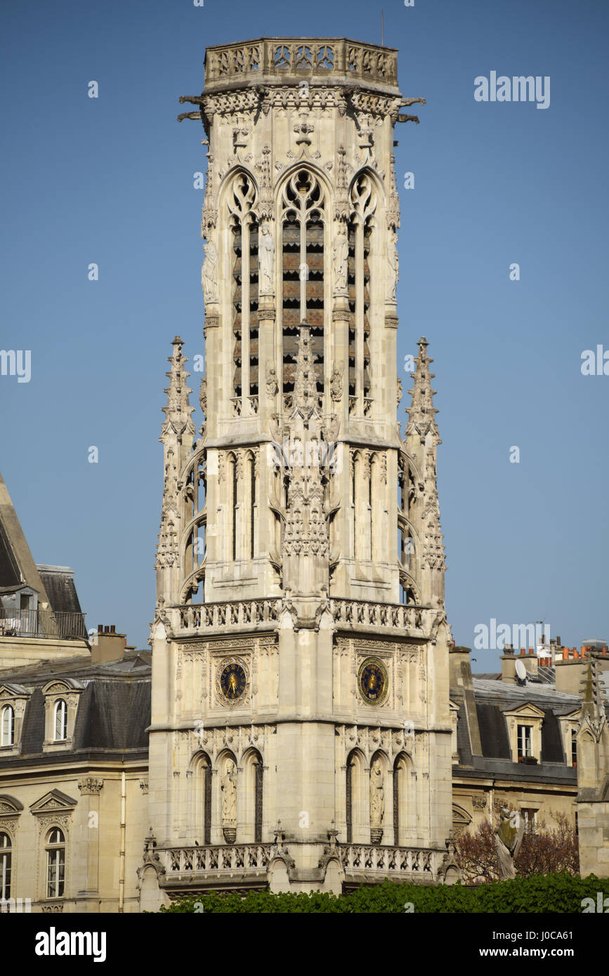 Eglise SaintGermainl'Auxerrois, church, Paris, France, Europe Stock