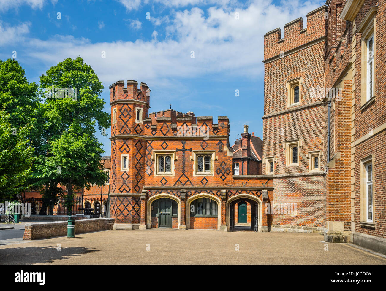 United Kingdom, England, Berkshire, Eton, view of Eton College Stock Photo