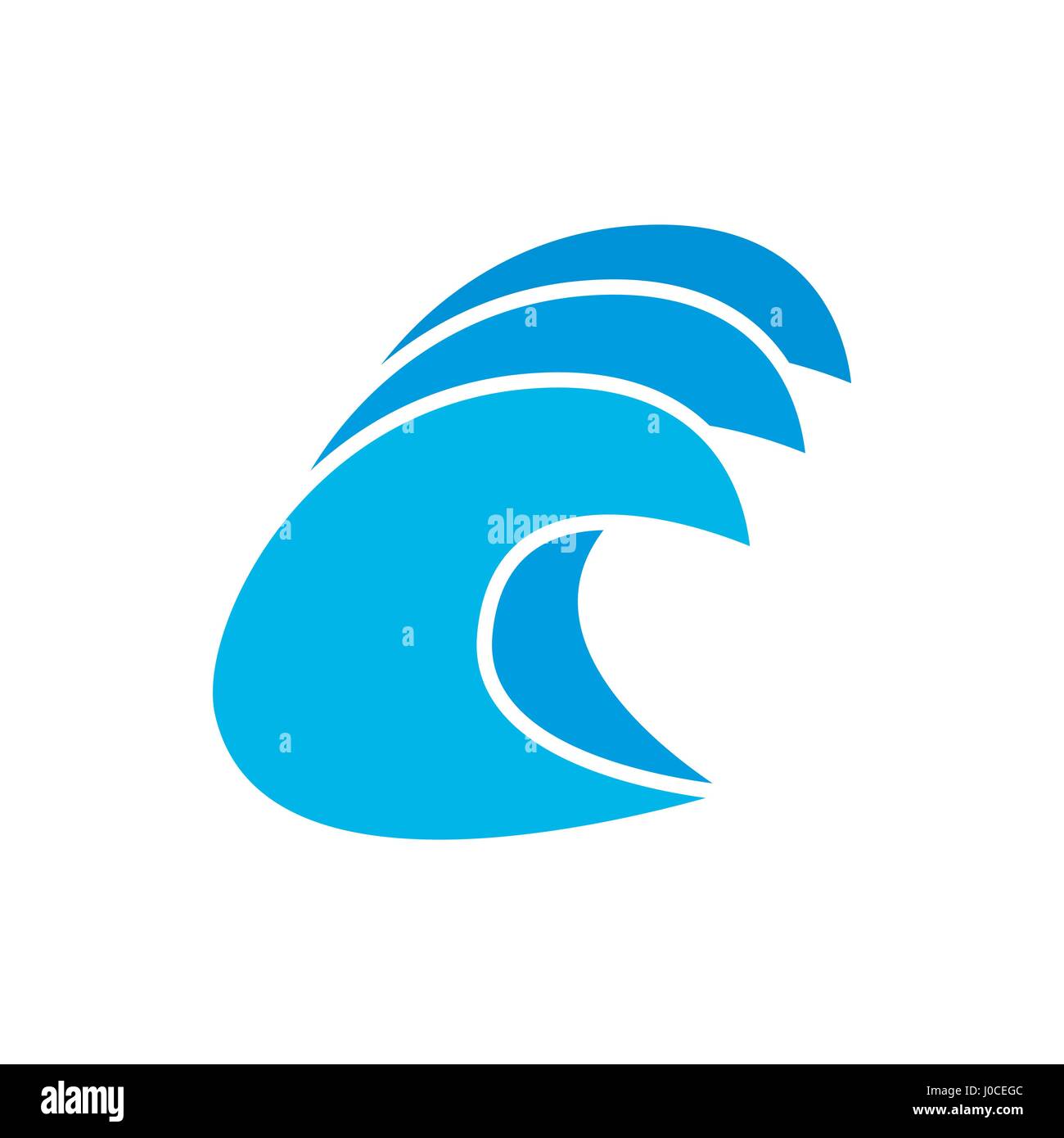 High ocean waves icon, simple style Stock Vector Image & Art - Alamy