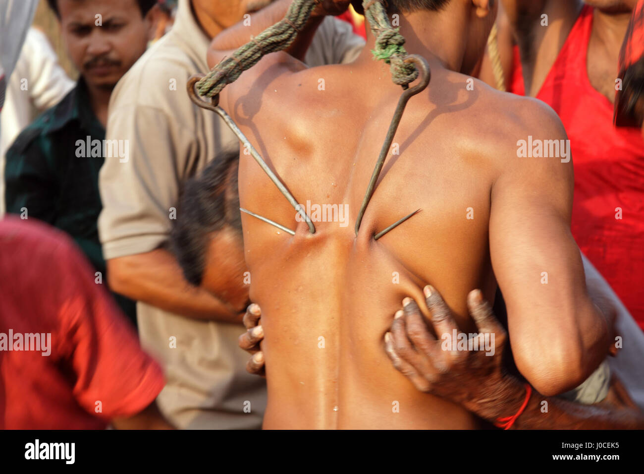 India hook man hi-res stock photography and images - Alamy