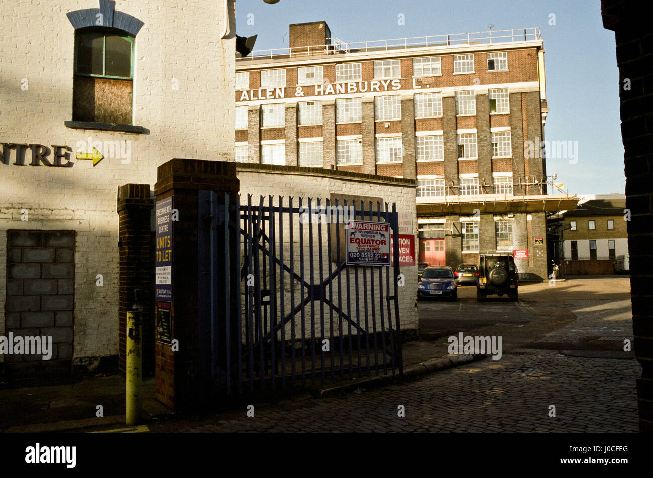 Former Allen and Hanburys pharmaceutical factory in Bethnal Green