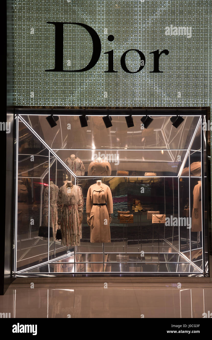 The Dior store in Dubai Mall Stock Photo - Alamy
